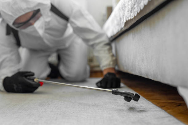 Professional Pest Control technician working in Fayette County County, IN